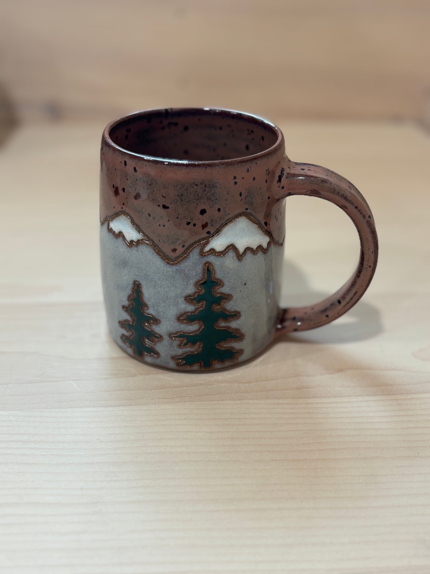 Bear Snowy Peaks Mug